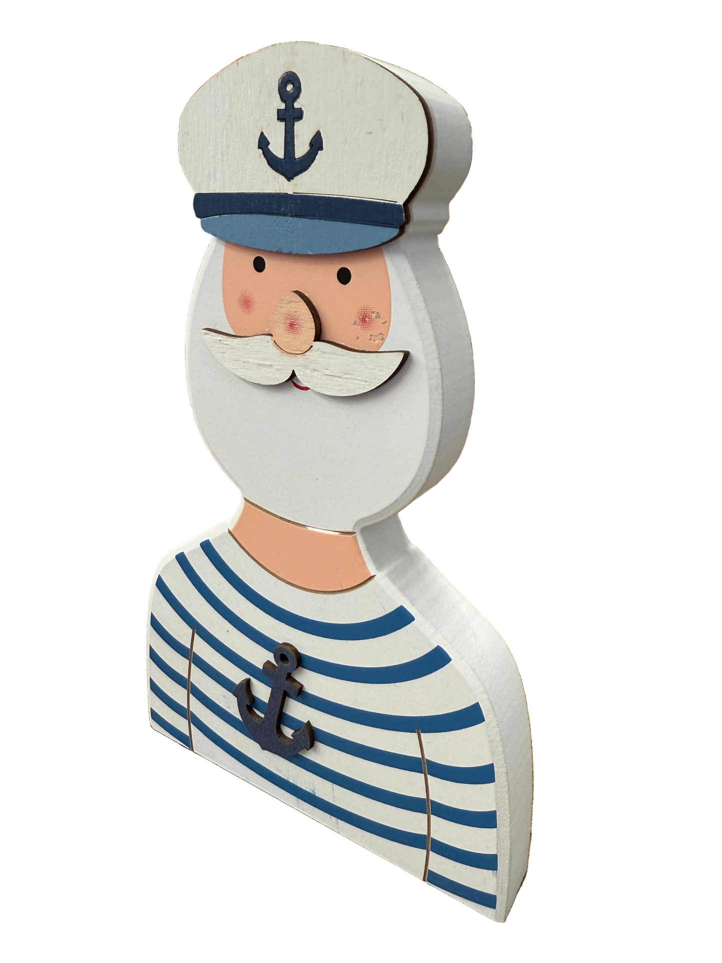 Wooden Fisherman Ornament - 22cm