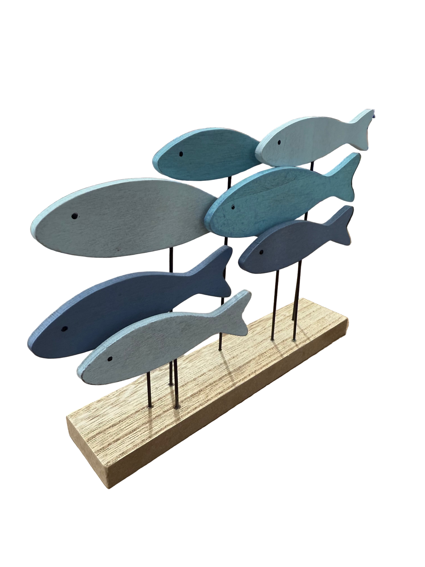 Wooden Shoal of Fish