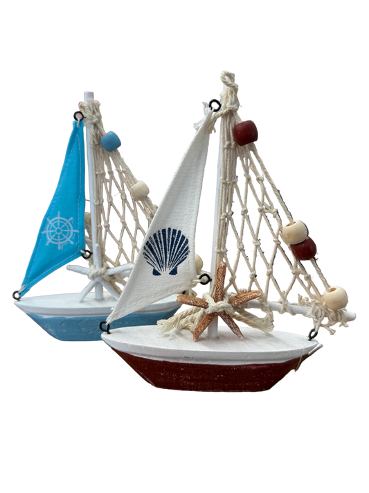 Mini Yacht with Starfish