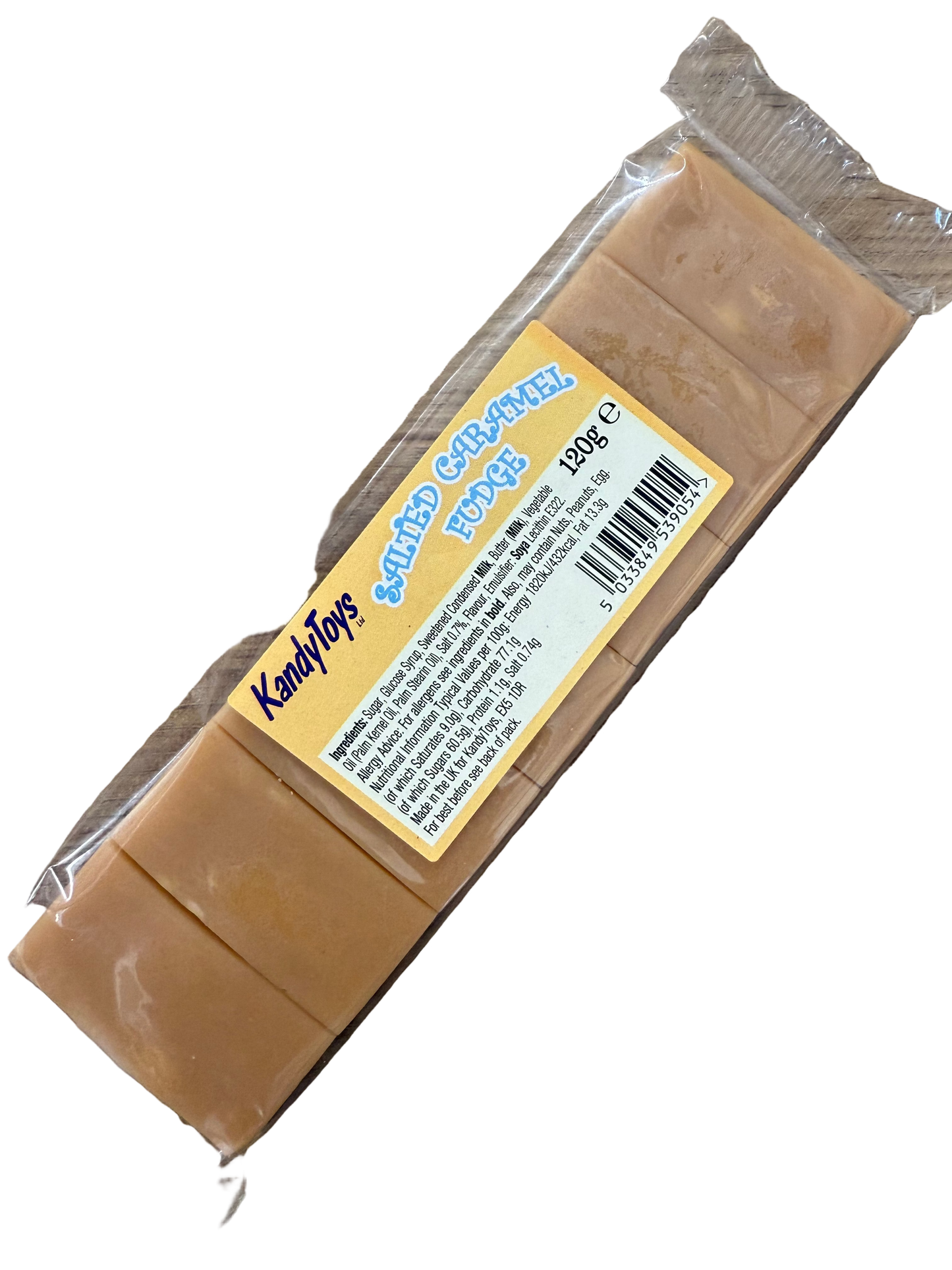 Salted Caramel Fudge Bar