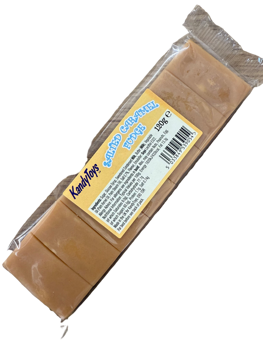 Salted Caramel Fudge Bar