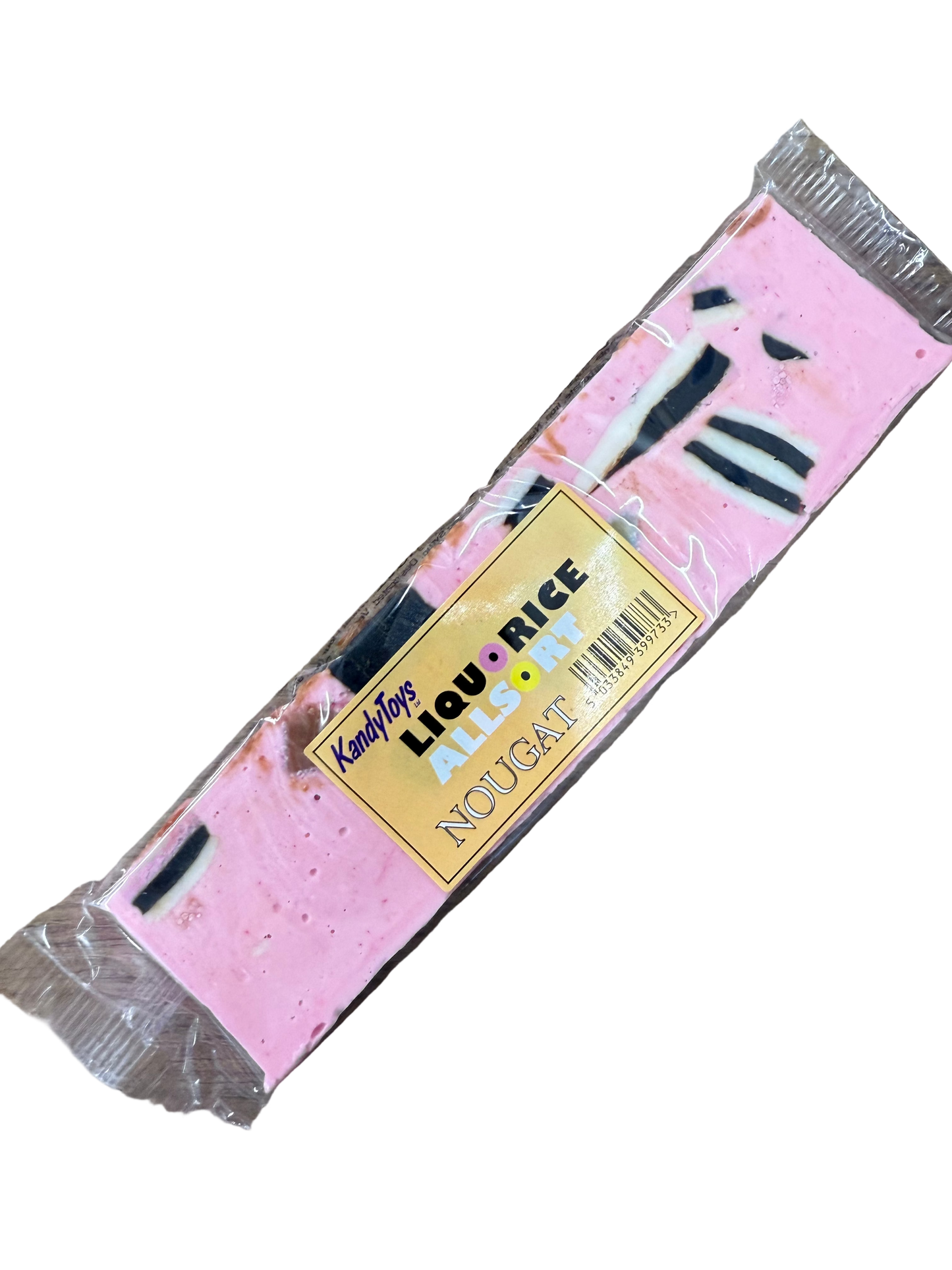Liquorice Allsort Flavour Nougat Bar 120g