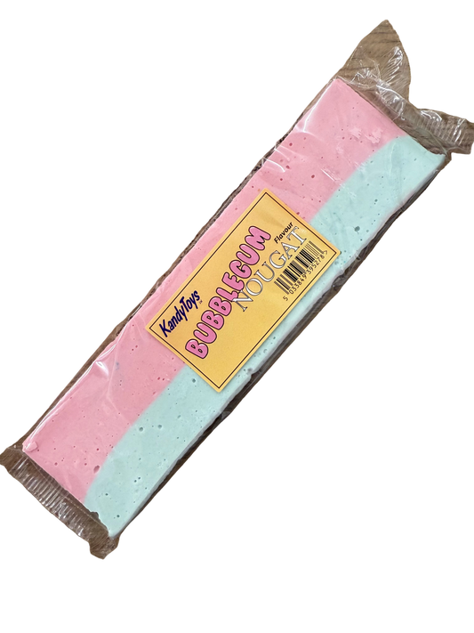 Bubblegum Flavour Nougat Bar 120g