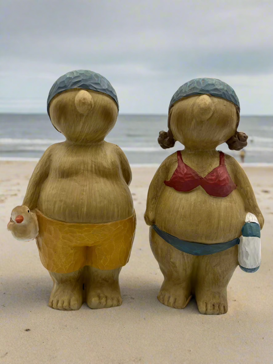 Resin Beach Couple