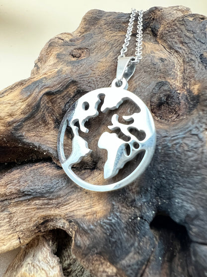 Globe necklace