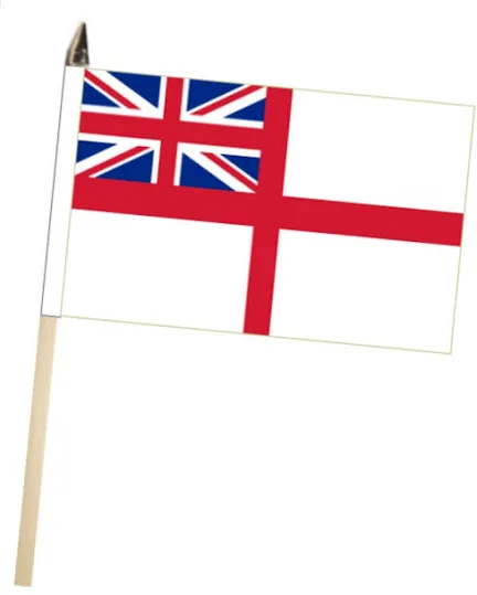 Hand Waving Flag - Royal Navy