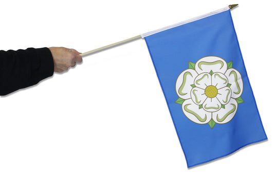 Hand Waving Flag - Yorkshire