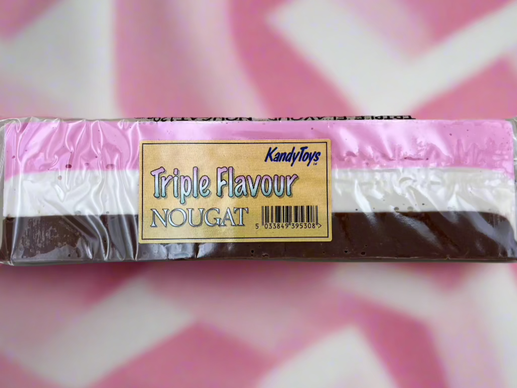 Triple Flavour Nougat Bar 120g