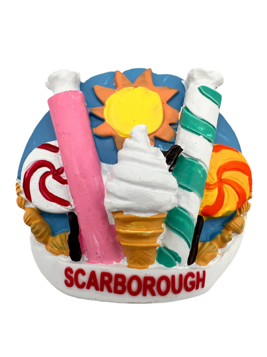 Rock & Ice Cream Magnet - Scarborough