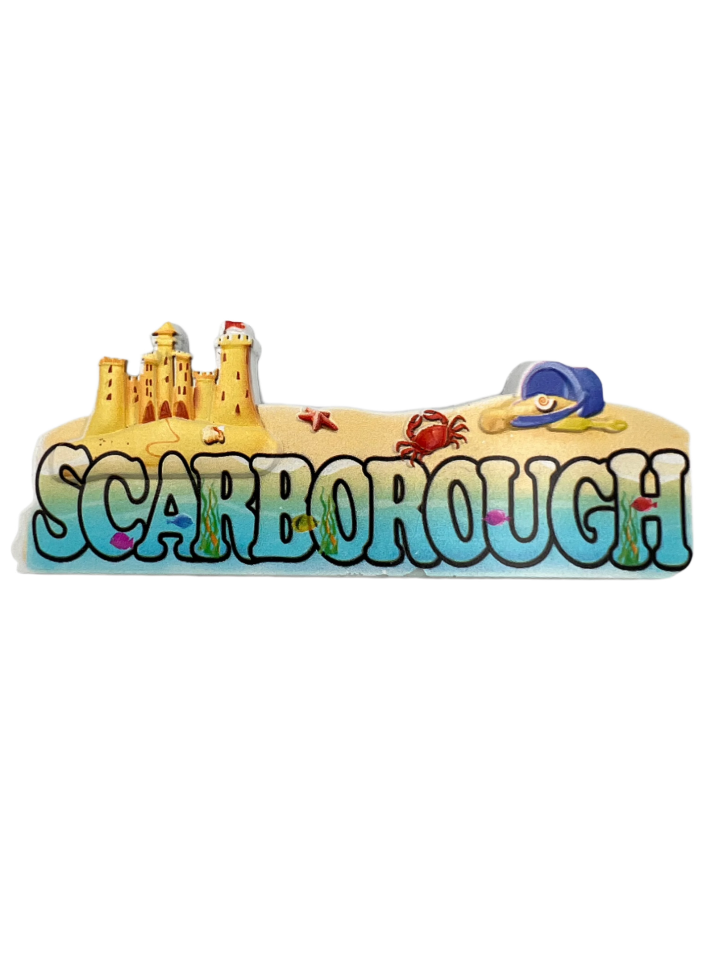 Sandcastle Scarborough Magnet