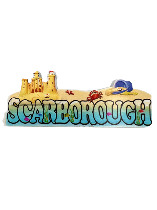 Sandcastle Scarborough Magnet