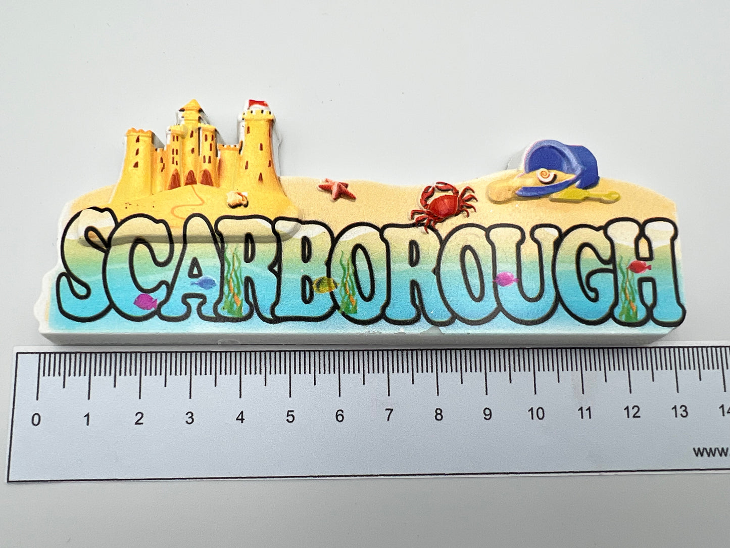 Sandcastle Scarborough Magnet