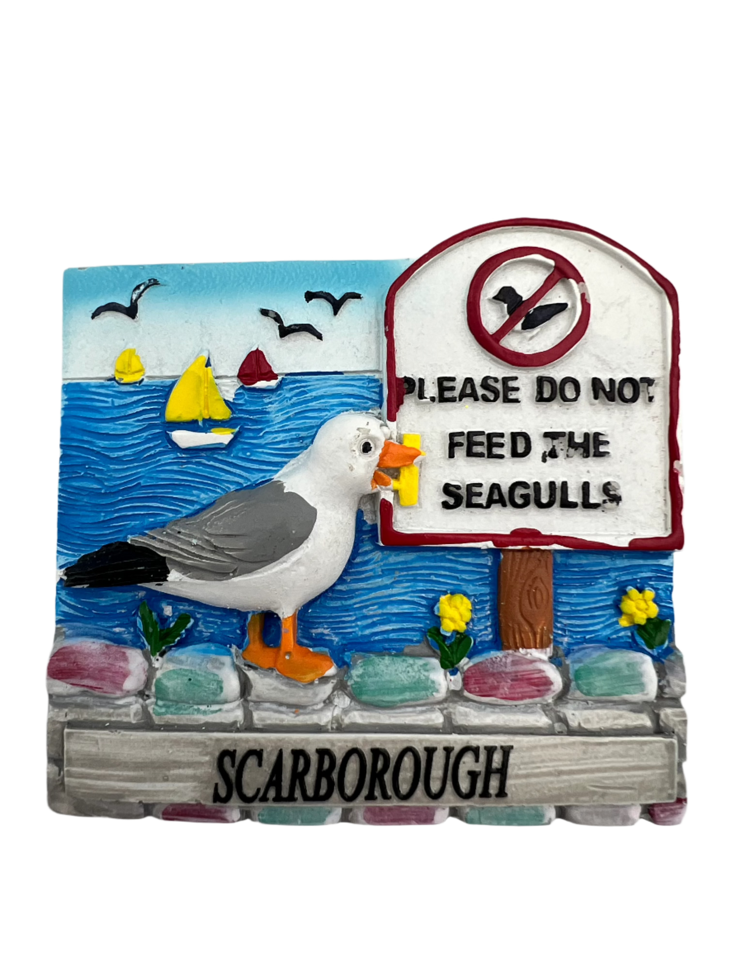 'Don’t Feed The Seagulls' Magnet