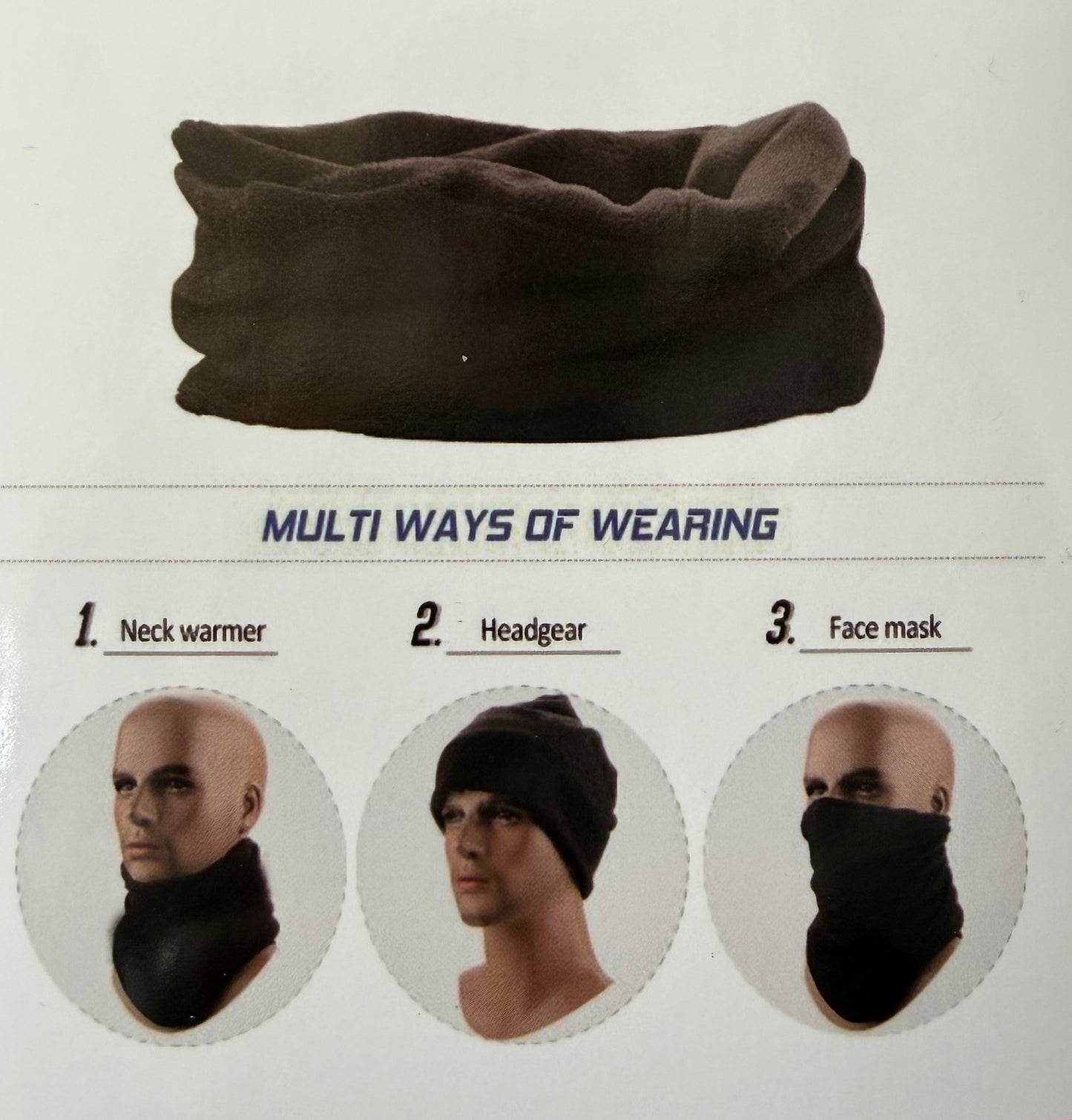 Fur Thermal Neckwarmer