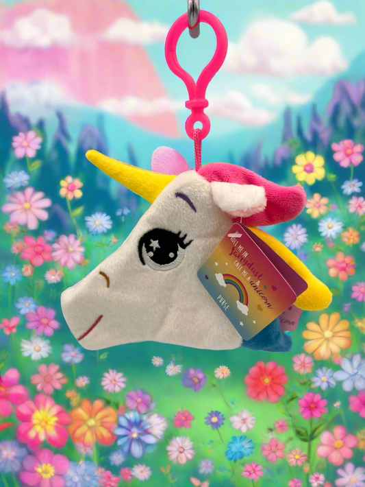 Clipster Unicorn Purse