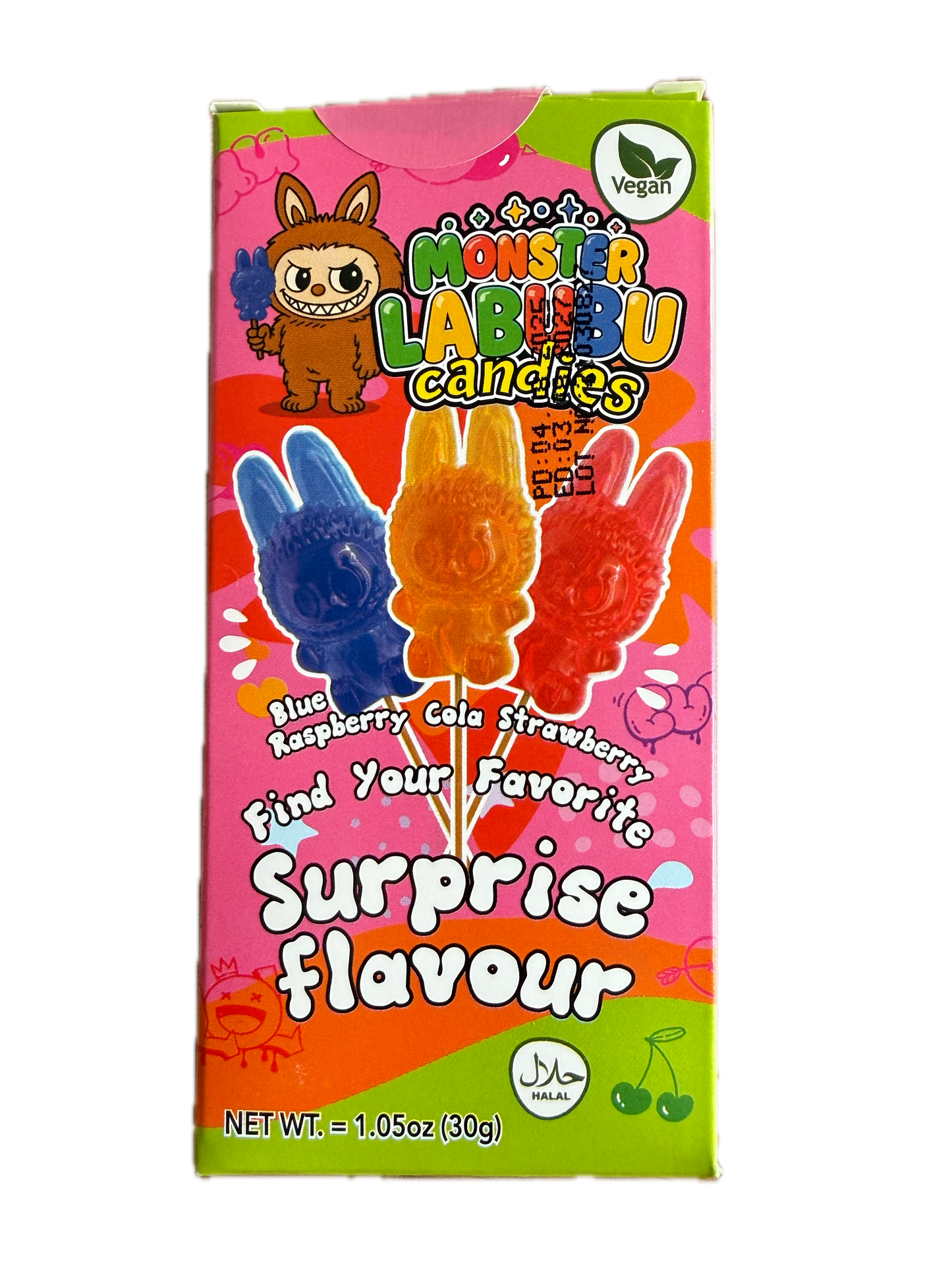 Labubu Surprise Flavour Lollies