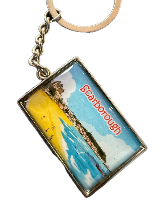 Postcard Keyring - Scarborough