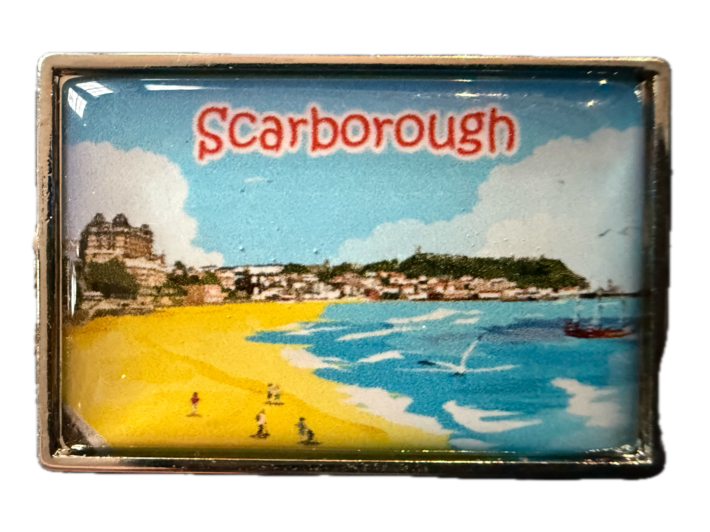 Postcard Keyring - Scarborough
