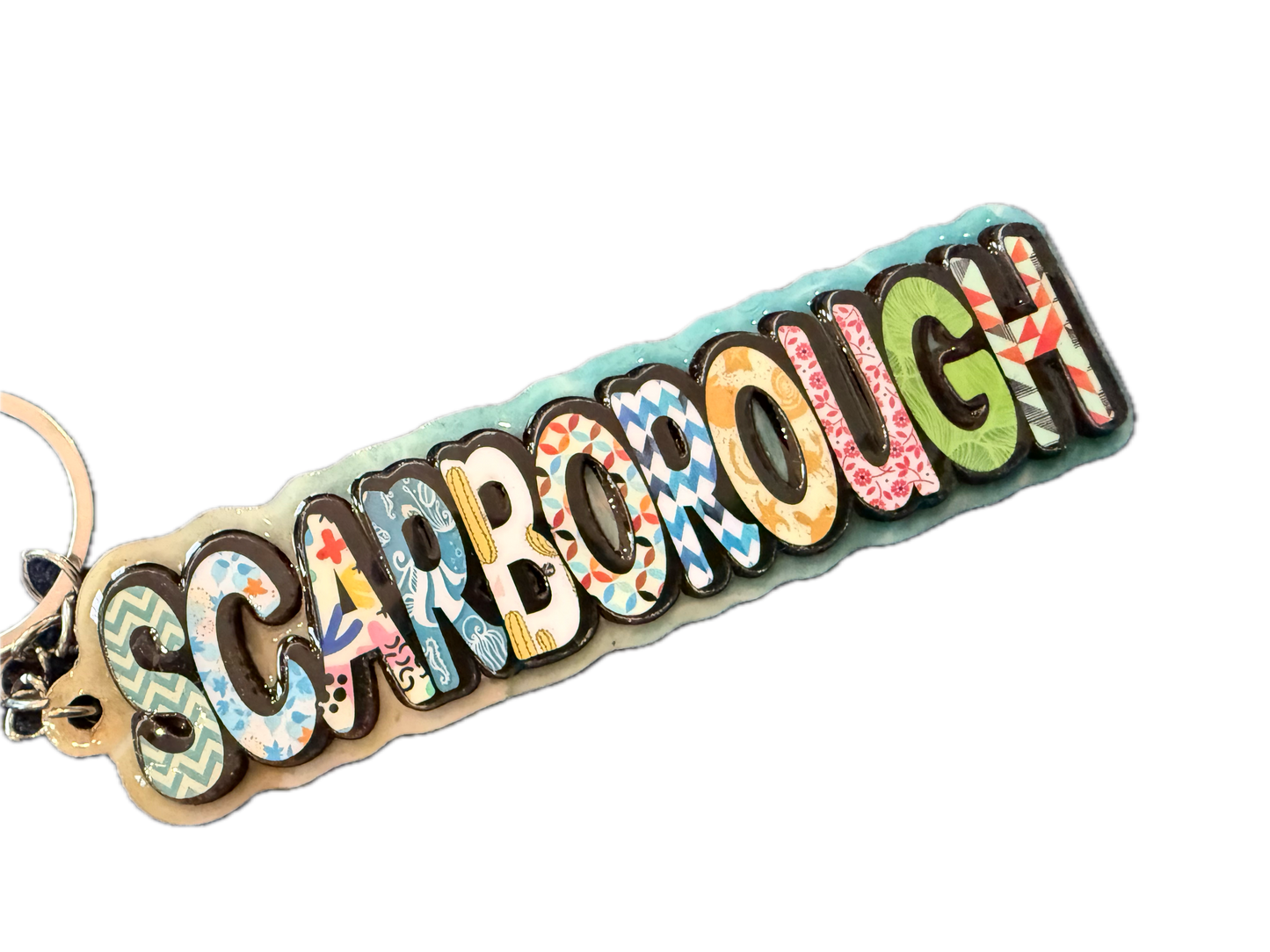 "Scarborough" Keyring