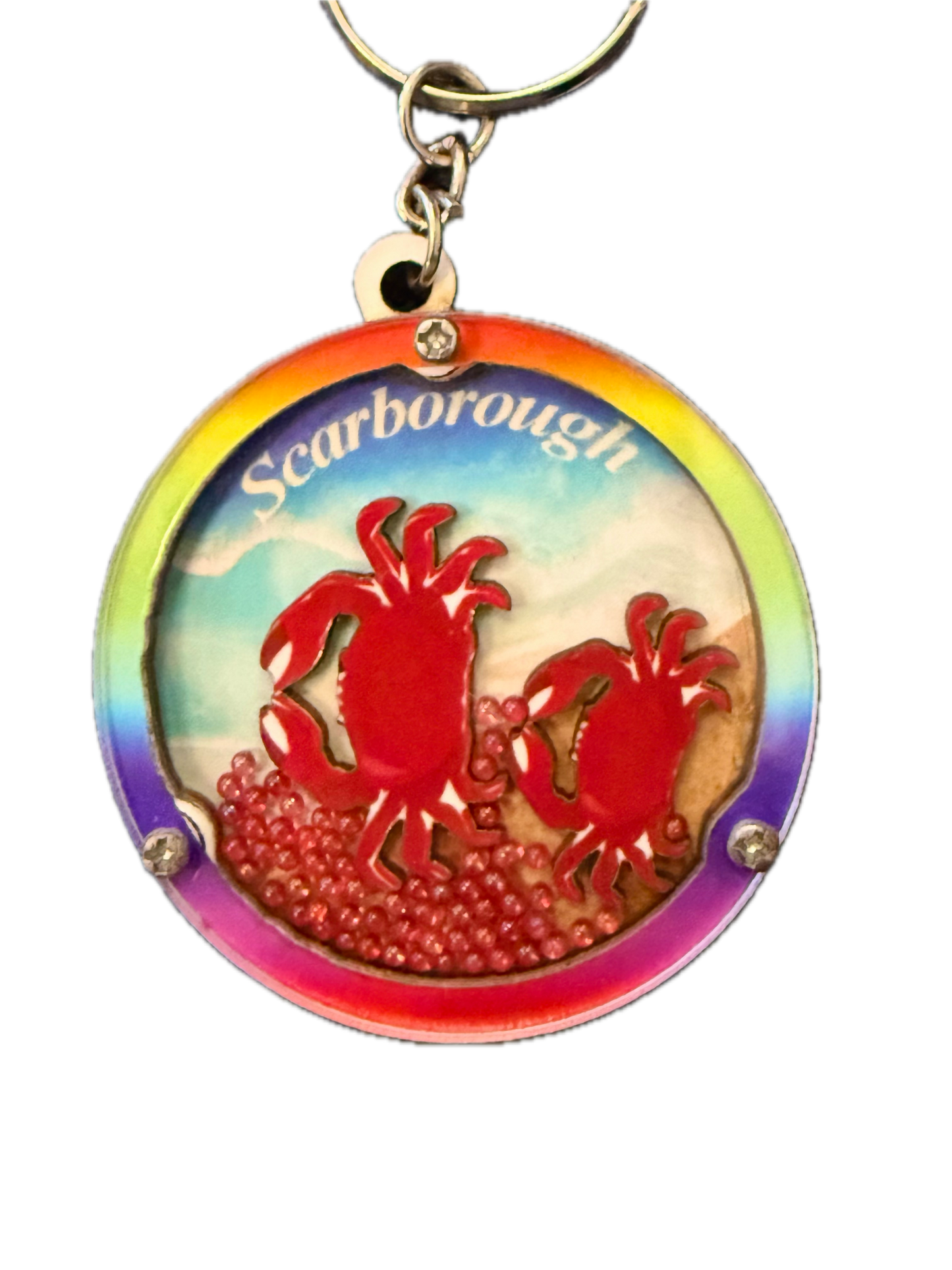 Crab Keyring - Scarborough