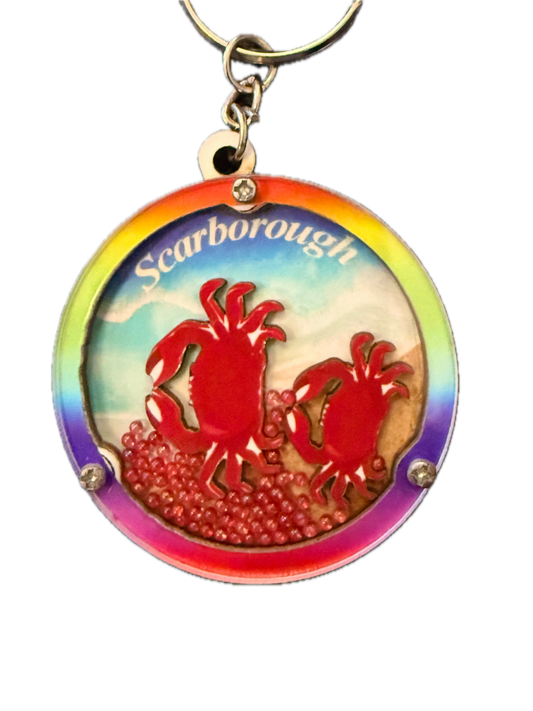 Crab Keyring - Scarborough