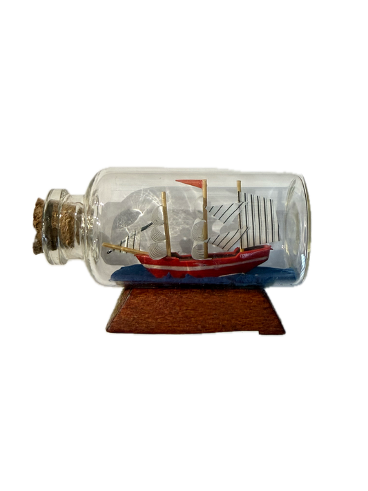 Mini Ship In Bottle