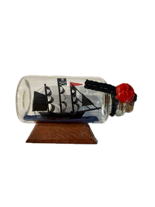 Mini Pirate Ship In Bottle