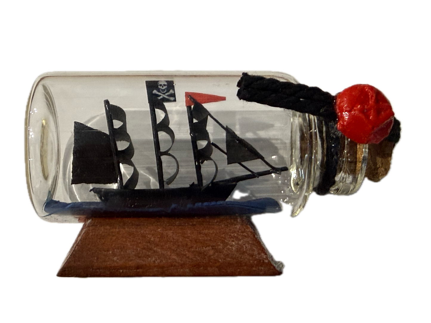 Mini Pirate Ship In Bottle