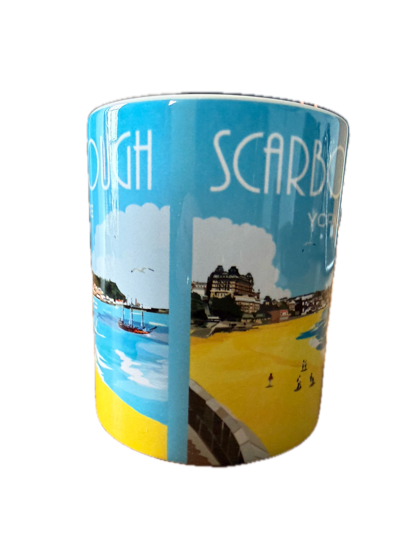 Scarborough Modern Retro Mug