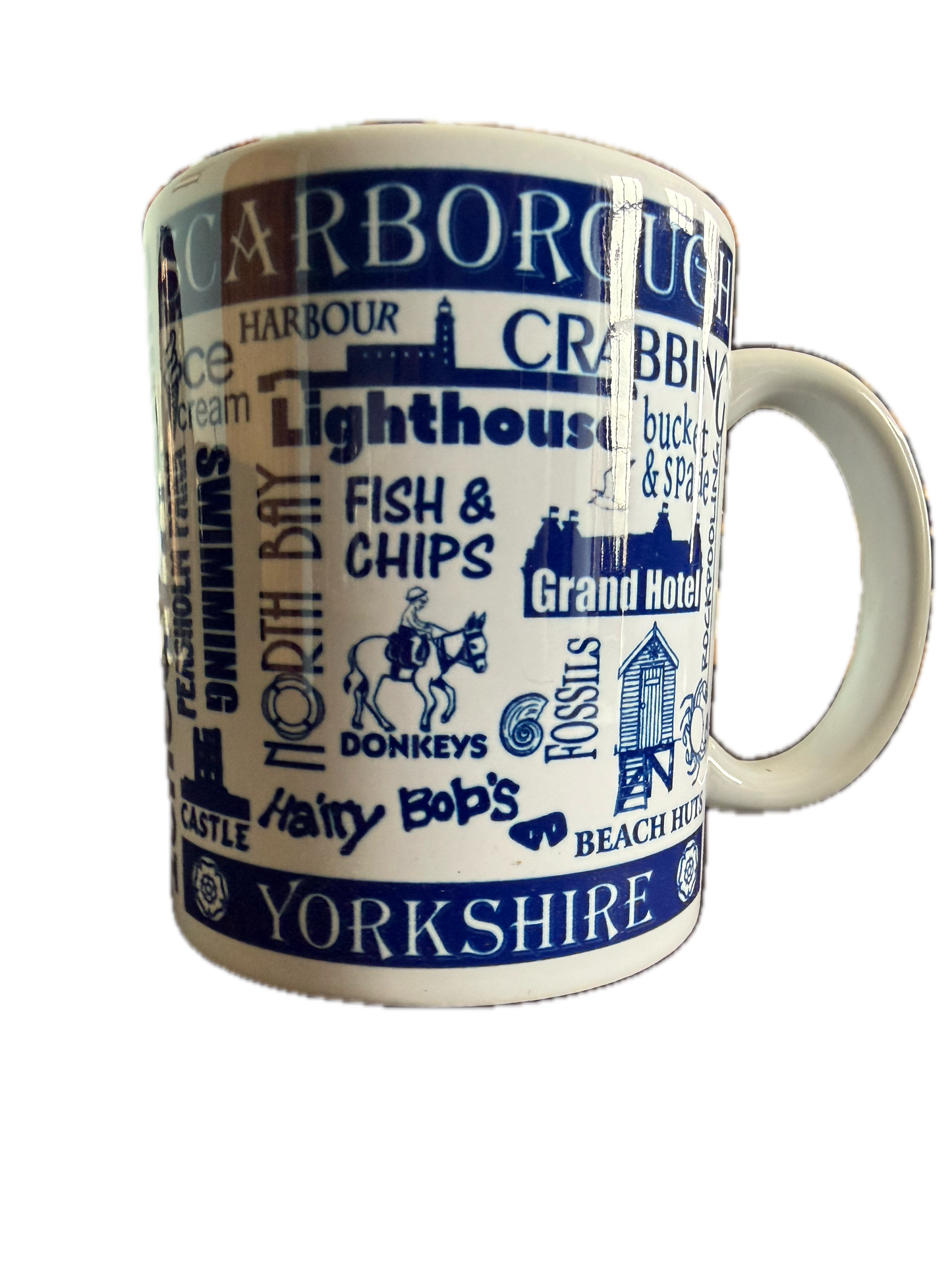 Scarborough Calligraphy Mug