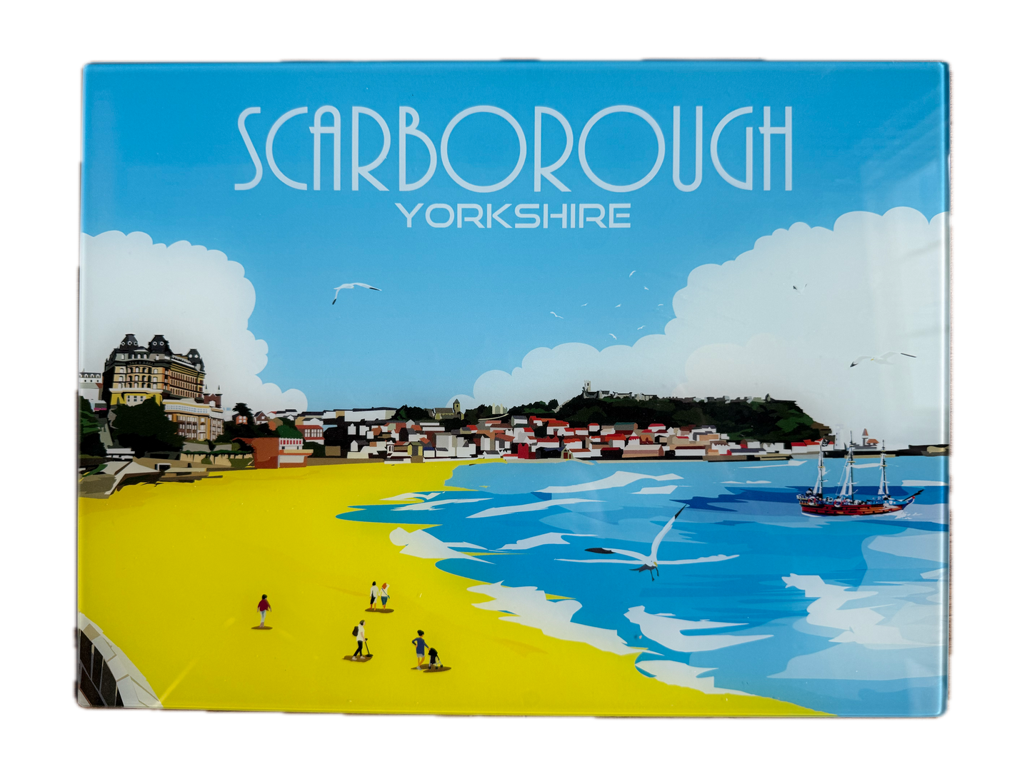 Scarborough Glass Chopping Board 40 x 30cm