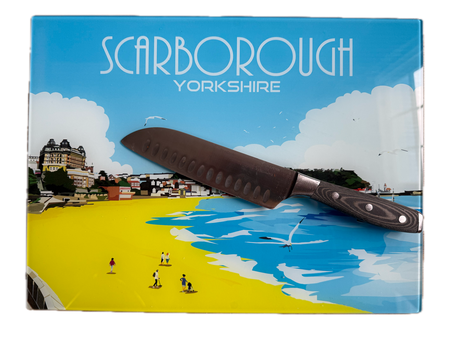 Scarborough Glass Chopping Board 40 x 30cm