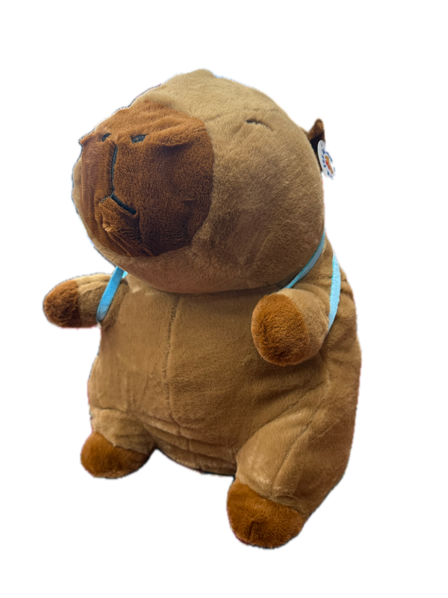 Plush Giant Capybara with Backpack