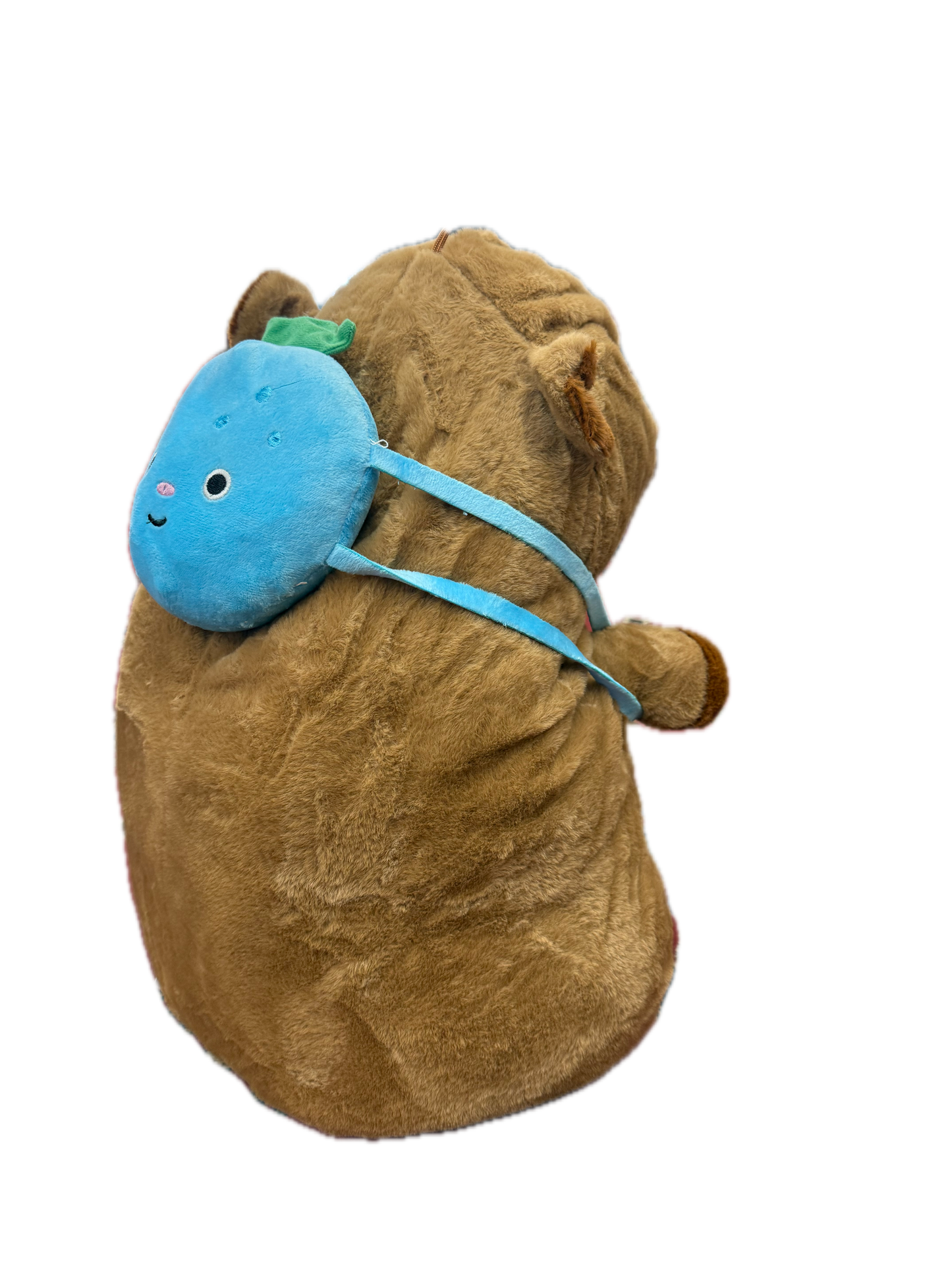 Plush Giant Capybara with Backpack