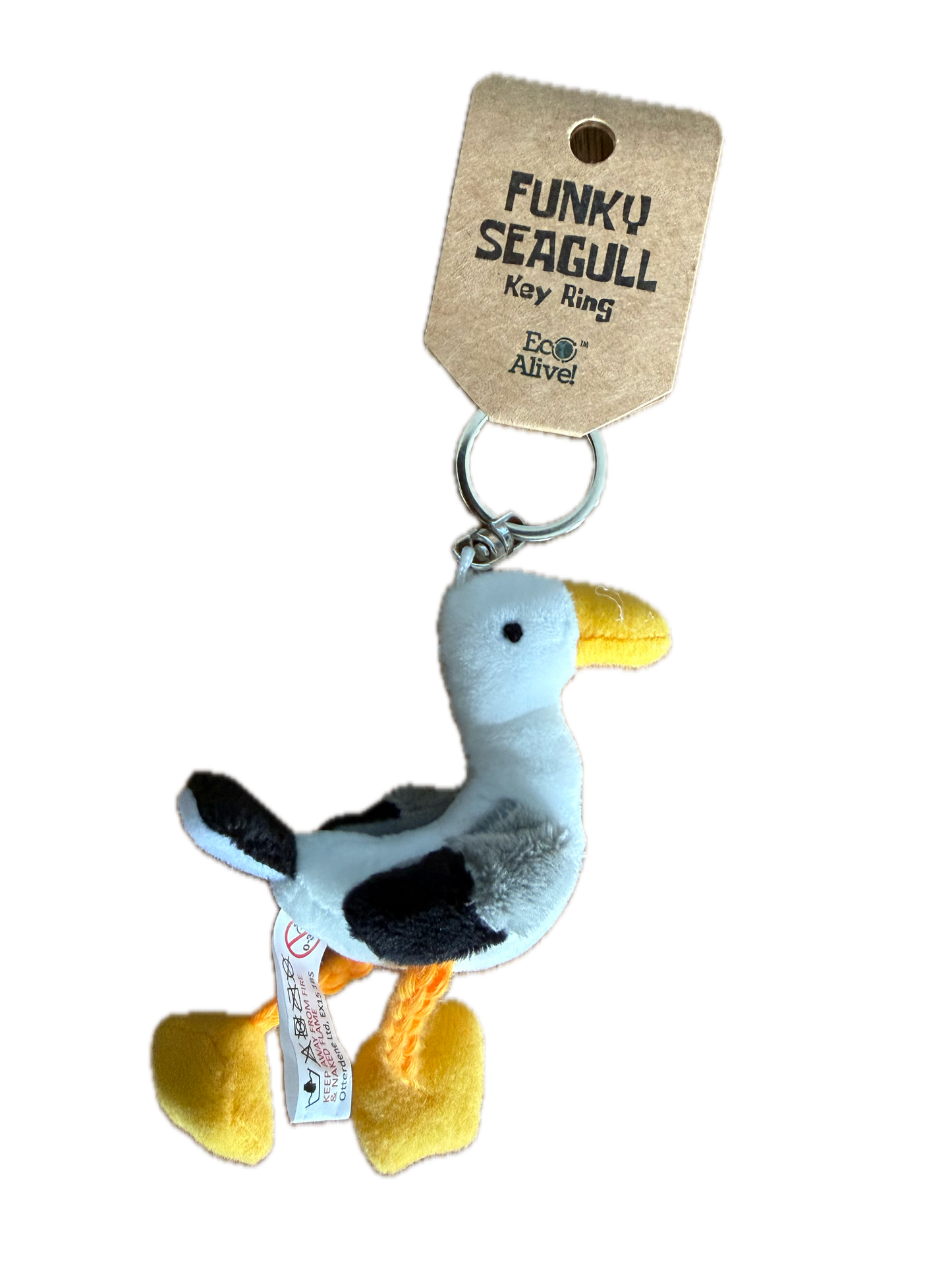 Funky Seagull Keyring