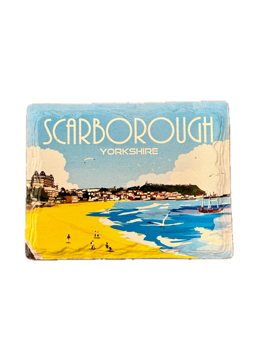 Scarborough Modern Retro Magnet