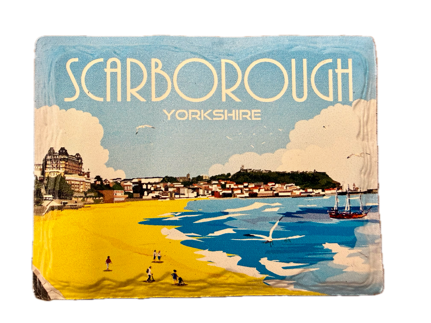 Scarborough Modern Retro Magnet
