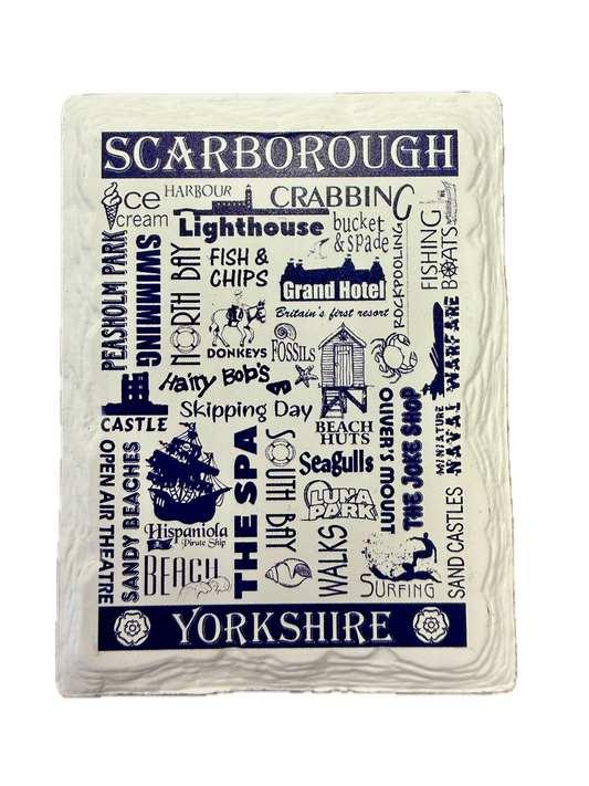 Scarborough Calligraphy Magnet