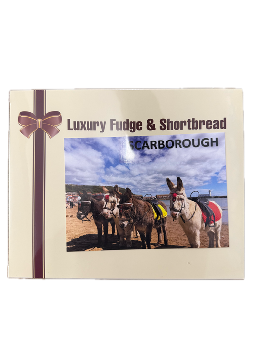 Luxury Clotted Cream Fudge & Shortbread Fingers Gift Box 200g