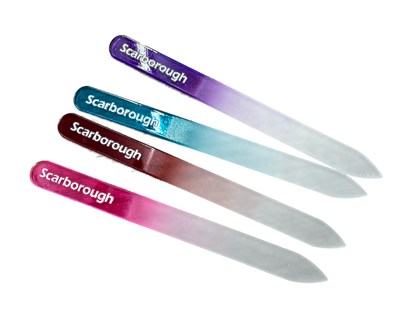 Scarborough Souvenir Glass Nail File