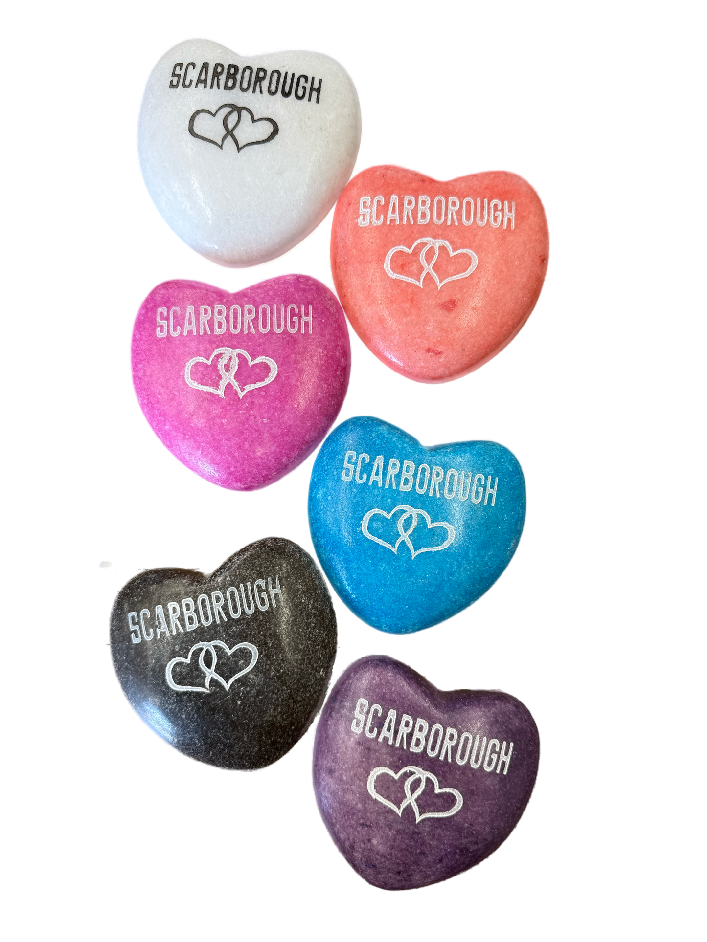 Scarborough Large Heart Shape Pebble