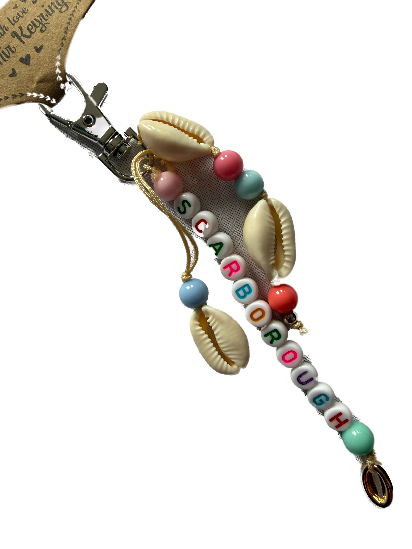 Scarborough Shell Keyring