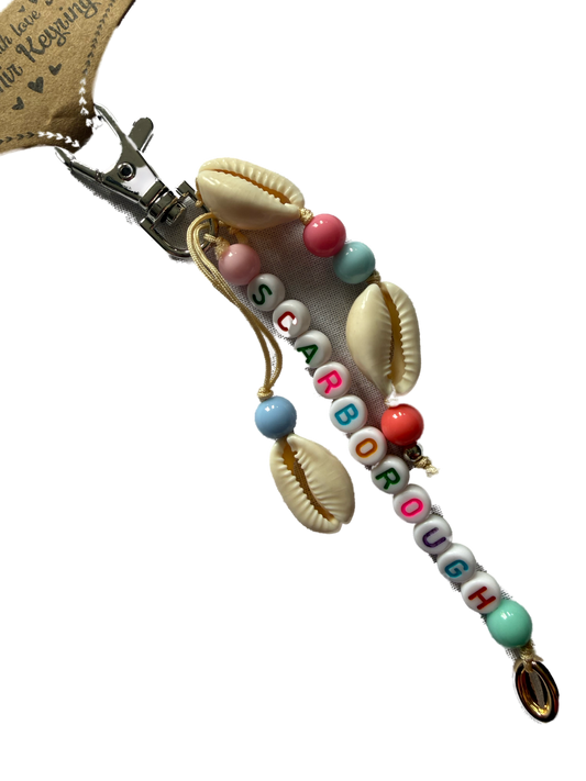 Scarborough Shell Keyring