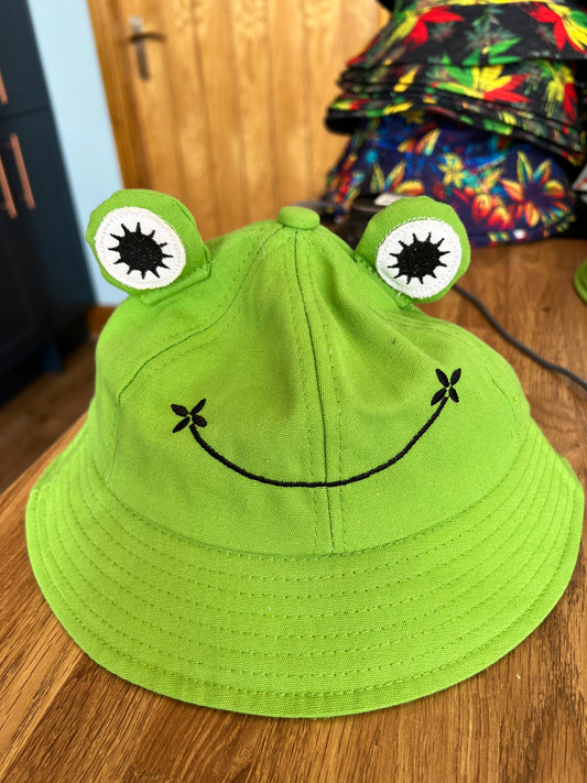 Kids Froggy Bucket Hat