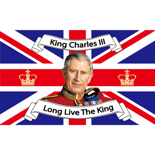 King Charles 5'x3' Flag