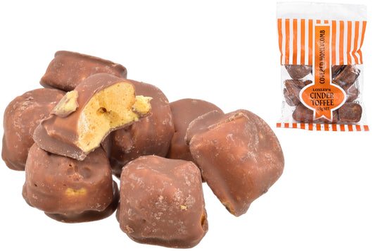 Chocolate Covered Honeycomb Cinder Toffee