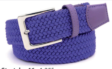 Belt - Stretchy Purple