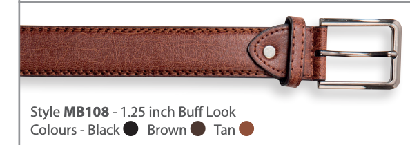 Belt - Leather Tan MB108 *D