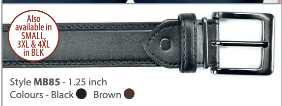 Belt - Leather Brown MB85