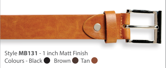 Belt - Leather Brown MB131